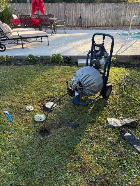 A quality Drain Clearing Job in Jasper Fl